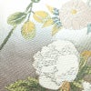 袋帯 六通柄 フォーマル用 正絹 花柄 箔 金糸 帯 金・銀_画像6