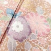 訪問着 良品 正絹 花柄 袷仕立て 身丈164cm 裄丈69.5cm 箔 一部しつけ糸付き 金彩 フォーマル 着物 ピンク_画像7