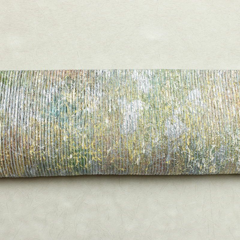 袋帯 六通柄 良品 フォーマル用 正絹 その他の柄 箔 帯 多色使い_画像13