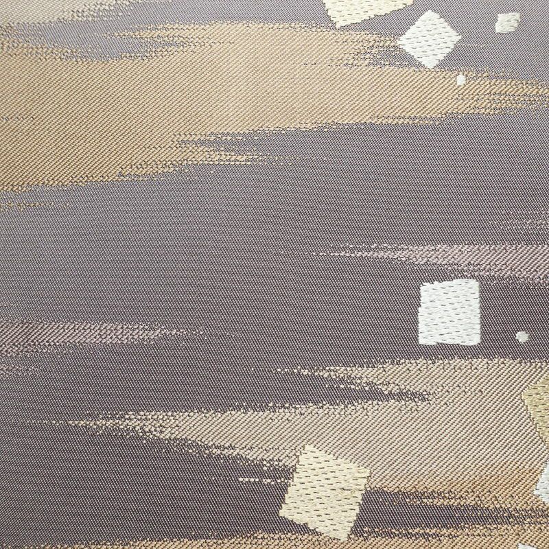 袋帯 草木染 六通柄 良品 フォーマル用 正絹 古典柄 紫・藤色_画像3