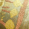 袋帯 織音 六通柄 美品 フォーマル用 正絹 幾何学柄・抽象柄 箔 金糸 帯 金・銀_画像3