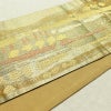 袋帯 織音 六通柄 美品 フォーマル用 正絹 幾何学柄・抽象柄 箔 金糸 帯 金・銀_画像12