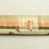 袋帯 六通柄 美品 フォーマル用 正絹 古典柄 箔 金糸 帯 麻の葉 七宝 扇子 ベージュ_画像15