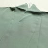 色無地 しつけ糸付き 縮緬 正絹 無地 袷仕立て 身丈159cm 裄丈70.5cm 共八掛 フォーマル 着物 緑・うぐいす色_画像16