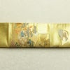 袋帯 本金箔 平安雅貝合文 六通柄 良品 フォーマル用 正絹 人物・動物柄 箔 金糸 帯 金・銀_画像11