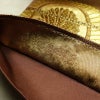 袋帯 慶長菊桐文 西陣織 六通柄 良品 証紙あり フォーマル用 正絹 古典柄 箔 刺繍 金通し 金糸 帯 金・銀_画像19