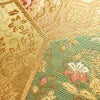 袋帯 六通柄 フォーマル用 正絹 亀甲柄 金通し 金糸 帯 金・銀_画像6