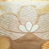 袋帯 六通柄 フォーマル用 正絹 古典柄 箔 金糸 帯 ベージュ_画像3