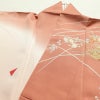 訪問着 金駒刺繍 正絹 古典柄 袷仕立て 身丈160cm 裄丈63cm 箔 共八掛 金彩 フォーマル 着物 ピンク_画像15
