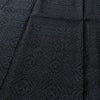 紬 良品 しつけ糸付き 正絹 幾何学柄・抽象柄 袷仕立て 身丈159.5cm 裄丈66cm 着物 青・紺_画像5