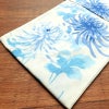 新品 浴衣 女性用 綿 平織 古典柄 浴衣 未使用品 菊 青_画像13