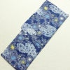新品 浴衣 女性用 綿絽 絽 国内染色 国内加工 綿 かづら古典 青 上品 未使用品_画像1