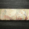 袋帯 本金二重箔 扇面花鳥 文六通柄 良品 フォーマル用 正絹 古典柄 箔 金糸 帯 金・銀_画像13