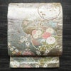 袋帯 六通柄 フォーマル用 正絹 花柄 箔 刺繍 金糸 帯 雪輪 金・銀_画像1