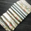袋帯 六通柄 フォーマル用 正絹 花柄 箔 刺繍 金糸 帯 雪輪 金・銀_画像20