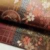 袋帯 六通柄 良品 フォーマル用 正絹 古典柄 箔 金糸 蝶 鼓 帯_画像7