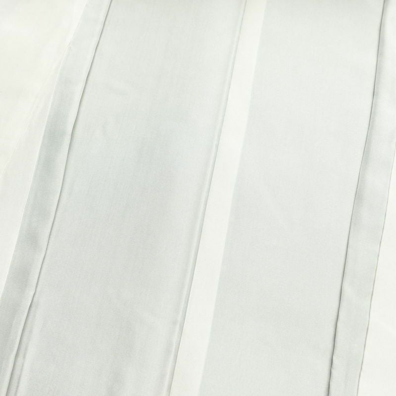 大島紬 証紙なし 正絹 木の葉・植物柄 袷仕立て 身丈155cm 裄丈63cm 着物 黒_画像17