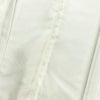 小紋 しつけ糸付き 縮緬 正絹 花柄 袷仕立て 身丈154.5cm 裄丈66cm 金彩 着物 ベージュ_画像17