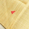 名古屋帯 紬地 六通柄 良品 正絹 幾何学柄・抽象柄 松葉仕立て 帯 クリーム_画像17