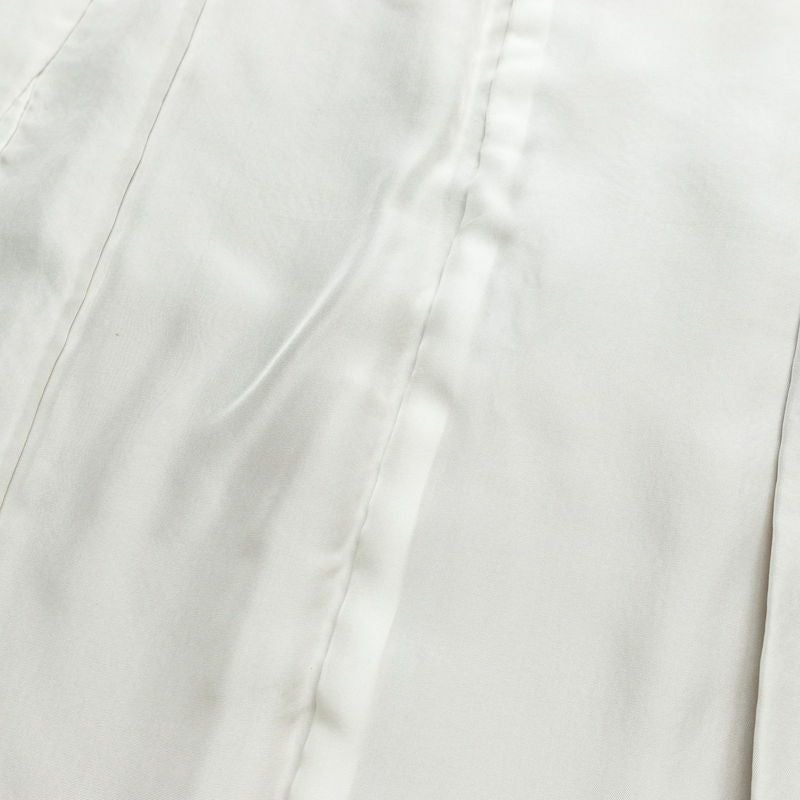 色無地 良品 しつけ糸付き 縮緬 一つ紋付き 正絹 無地 袷仕立て 身丈159cm 裄丈67cm 着物 黄・黄土色_画像18