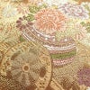 袋帯 六通柄 フォーマル用 正絹 古典柄 箔 金糸 帯 金・銀_画像5