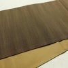 袋帯 大島紬 全通柄 美品 証紙あり 一般用 正絹 その他の柄 帯 茶_画像11
