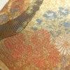 袋帯 琳派名画集 六通柄 良品 フォーマル用 正絹 木の葉・植物柄 箔 金通し 金糸 帯 金・銀_画像8