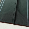 紬 正絹 縞柄・線柄 袷仕立て 身丈160.5cm 裄丈65.5cm 着物 モダン 緑・うぐいす色_画像11