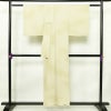 単衣 小紋 正絹 その他の柄 単衣仕立て 身丈151.5cm 裄丈63cm 着物 クリーム_画像2