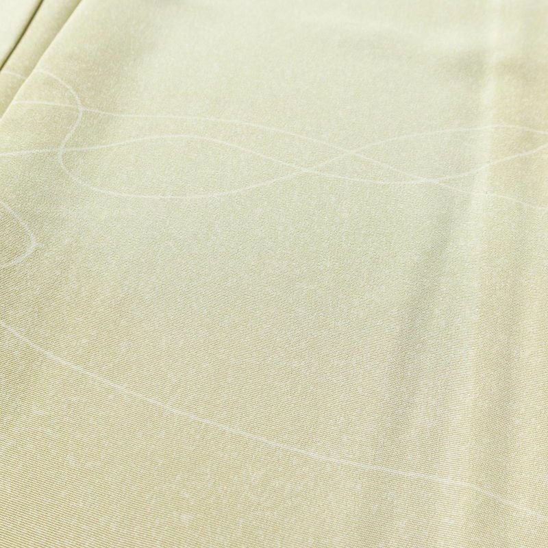 単衣 小紋 正絹 その他の柄 単衣仕立て 身丈151.5cm 裄丈63cm 着物 クリーム_画像6