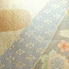 袋帯 六通柄 フォーマル用 正絹 古典柄 箔 金糸 帯 金・銀_画像7