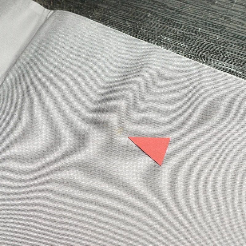 袋帯 六通柄 フォーマル用 正絹 木の葉・植物柄 箔 銀糸 帯 紫・藤色_画像18