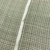 男性用 襦袢 正絹 チェック・格子柄 袖無双・胴抜き 身丈134cm 裄丈67.5cm 緑・うぐいす色_画像18