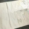 袋帯 プラチナ箔 翔鶴吉祥錦 六通柄 フォーマル用 正絹 古典柄 扇子 御所車 金糸 帯 金・銀_画像14
