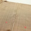 紬 ろうけつ染め 正絹 その他の柄 袷仕立て 身丈165cm 裄丈67cm 着物 臈けつ染 茶_画像9