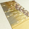 袋帯 六通柄 フォーマル用 正絹 古典柄 箔 鶴 梅 菊 金糸 帯 金・銀_画像20