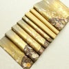 袋帯 六通柄 フォーマル用 正絹 古典柄 箔 鶴 梅 菊 金糸 帯 金・銀_画像21