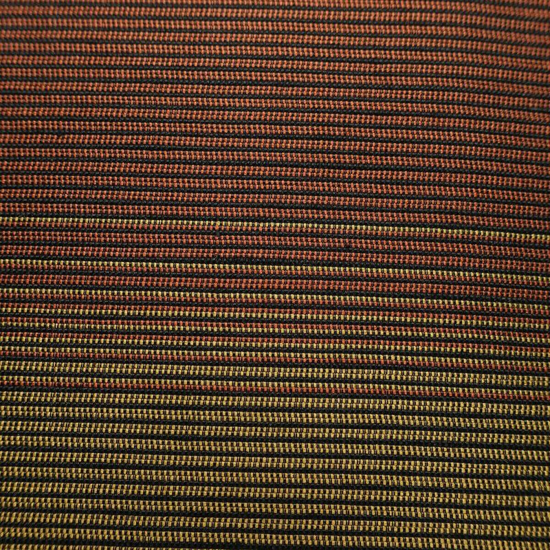 袋帯 全通柄 良品 一般用 正絹 縞柄・線柄 帯 多色使い_画像4