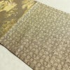 袋帯 六通柄 フォーマル用 正絹 古典柄 箔 金糸 松 帯 茶_画像16