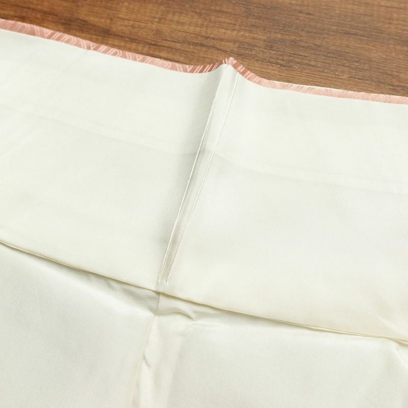 付け下げ 落款入り 一つ紋付き 正絹 風景柄 袷仕立て 身丈158cm 裄丈65.5cm フォーマル 着物 白_画像20