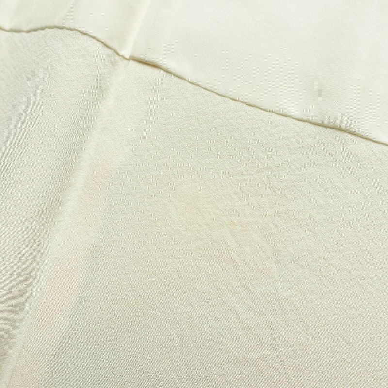 付け下げ 落款入り 一つ紋付き 正絹 風景柄 袷仕立て 身丈158cm 裄丈65.5cm フォーマル 着物 白_画像21