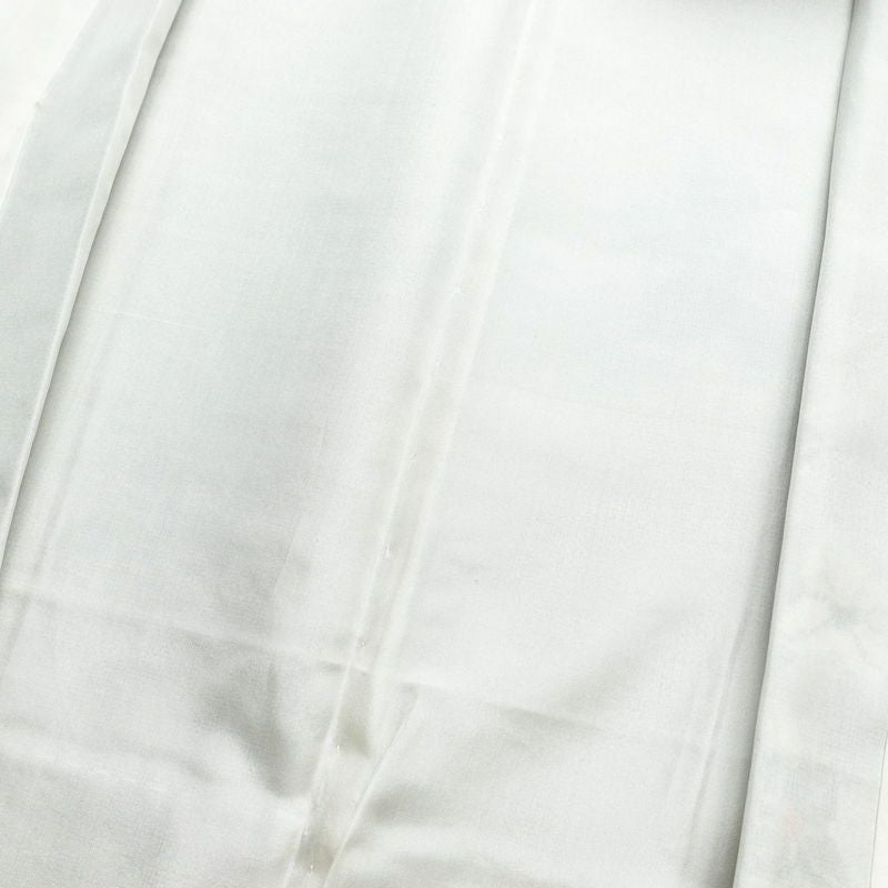 紬 正絹 花柄 袷仕立て 身丈157.5cm 裄丈64cm 着物 グレー_画像18