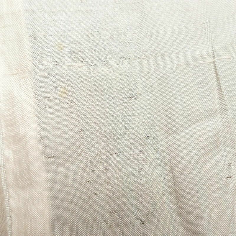 紬 正絹 縞柄・線柄 袷仕立て 身丈157cm 裄丈67cm 着物 橙_画像16