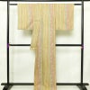 小紋 良品 ポリエステル 縞柄・線柄 袷仕立て 身丈164cm 裄丈68.5cm 多色使い_画像2