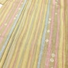 小紋 良品 ポリエステル 縞柄・線柄 袷仕立て 身丈164cm 裄丈68.5cm 多色使い_画像5