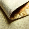 袋帯 六通柄 フォーマル用 正絹 古典柄 箔 金糸 御所車 帯 金・銀_画像10