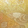 袋帯 六通柄 フォーマル用 正絹 古典柄 箔 金糸 帯 金・銀_画像3