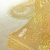 袋帯 六通柄 フォーマル用 正絹 古典柄 箔 金糸 帯 金・銀_画像7