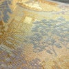袋帯 未仕立て品 六通柄 美品 フォーマル用 正絹 風景柄 箔 金・銀_画像6