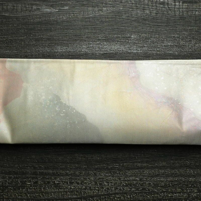 袋帯 六通柄 フォーマル用 正絹 幾何学柄・抽象柄 箔 帯 多色使い_画像13